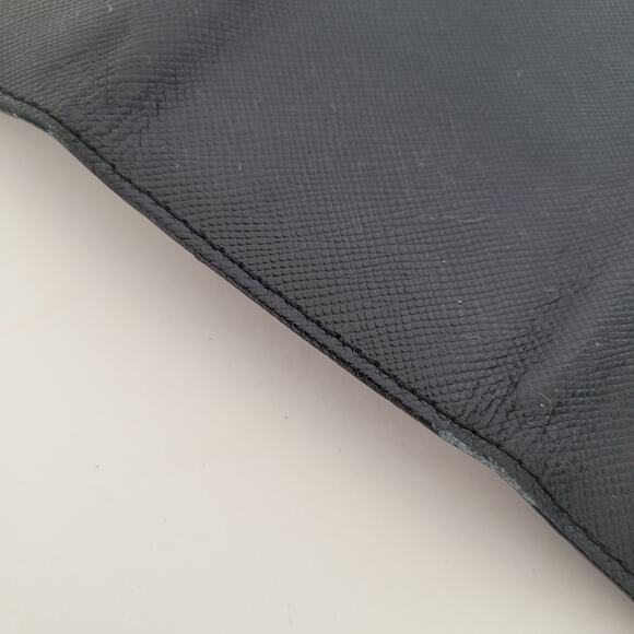 Burberry Key Hooks Holder Case Wallet Logo Black Leather Designer Nova Lining - Picture 7 of 10